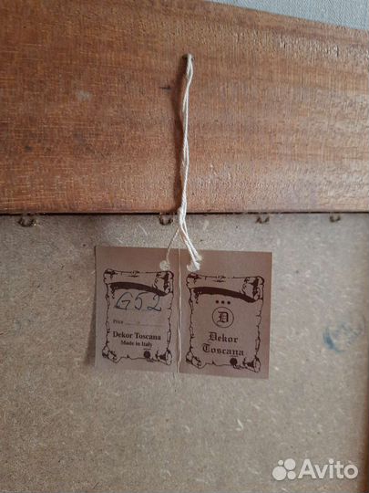 Картина (Италия, ручная работа