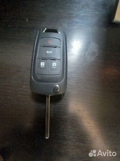 Корпус ключа Шевроле 4 кнопки
