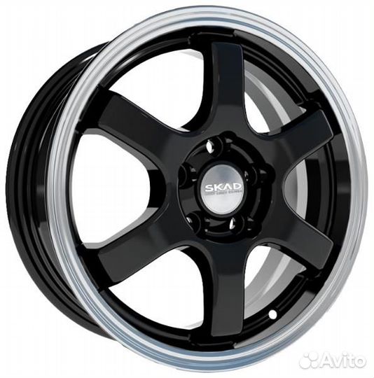 Скад Киото : 6x15 4*98 Et:38 Dia:58,6 антрацит алмаз