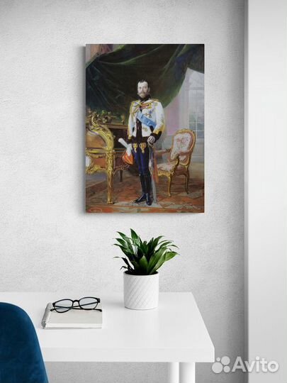 Картина Николай Второй царь - портрет
