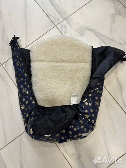 Накидка новая для коляски/санок