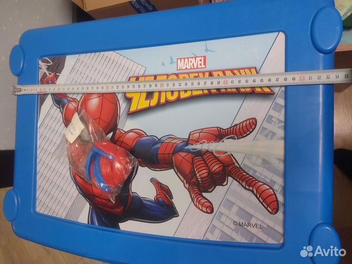 Комод пластиковый для игрушек Человек паук