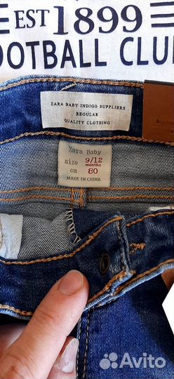 Джинсы zara детские