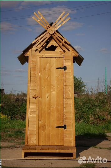 Дачный туалет с установкой BLU783