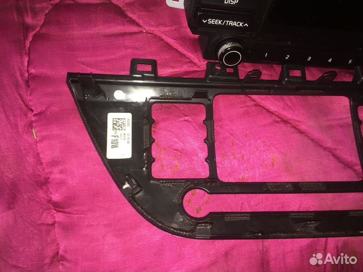 Магнитола kia rio 4 киа рио штатная