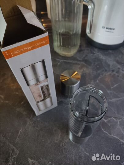 Мельница для соли и перца 2 в 1