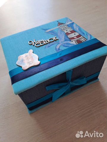 Памятная коробка для новорождённого