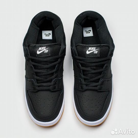 Кроссовки Nike Dunk Low Black / White Gum