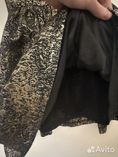 Женское платье парчовое