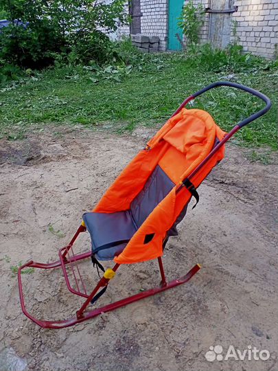 Детские зимние санки