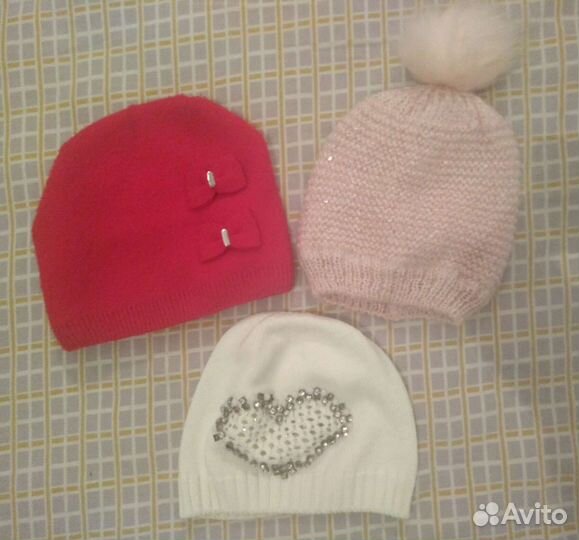 Детские шапки, варежки