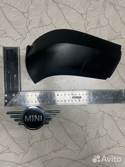 Накладка бампера мини купер F56 sport левая