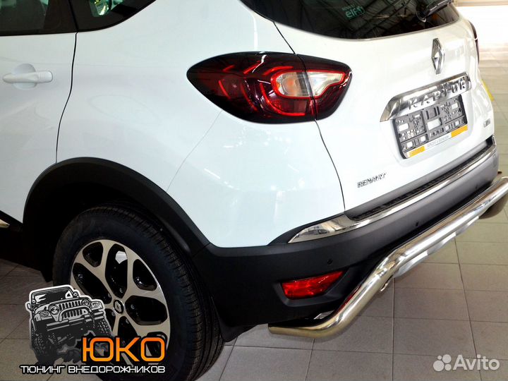 Защита заднего бампера Renault Kaptur