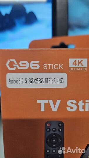 SMART tv stick Android 12. 8gb на 256 gb