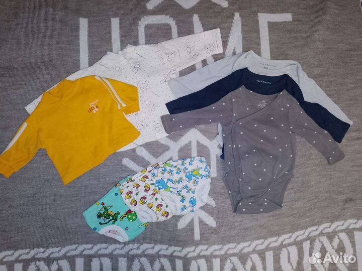 Вещи пакетом на мальчика 3-6 месяцев