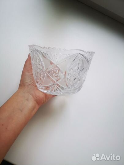 Ваза хрустальная СССР