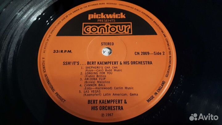 LP Bert Kaempfert - and his Orchestra