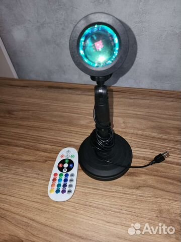 Лампа закат атмосферная