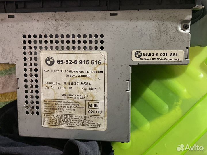 Магнитола bmw x5 e53