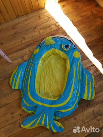 Надувной круг-матрасик для детей