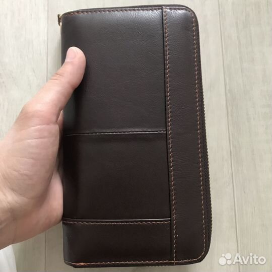 Мужской кошелек портмоне кожа новые
