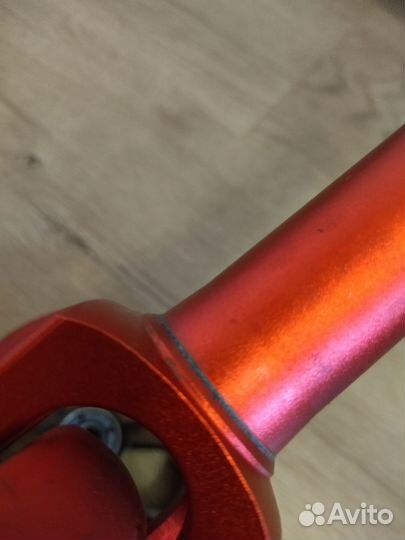 Вилка и колеса для трюкового самоката