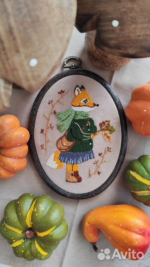 Панно вышивка