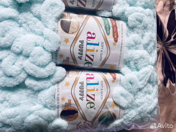 Пряжа Alize Puffy
