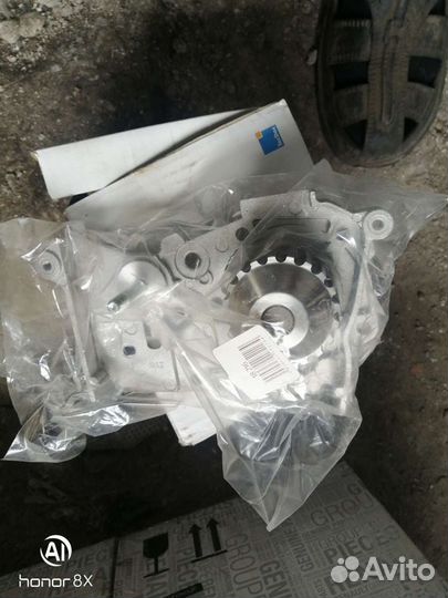 Водяной насос рено логан