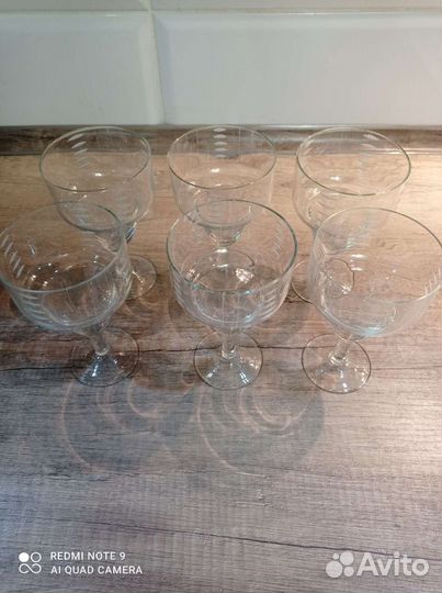 Фужеры и бокалы СССР