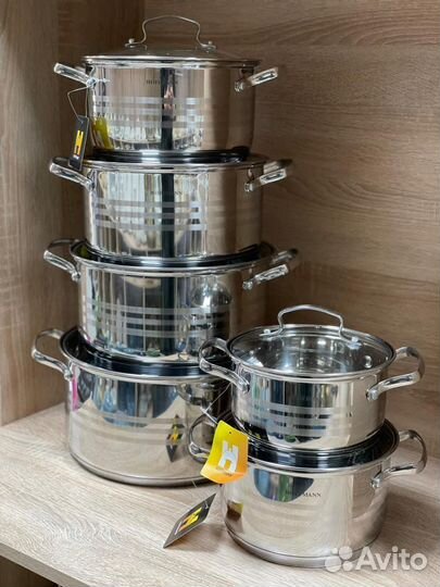 Кастрюля из нержавейки