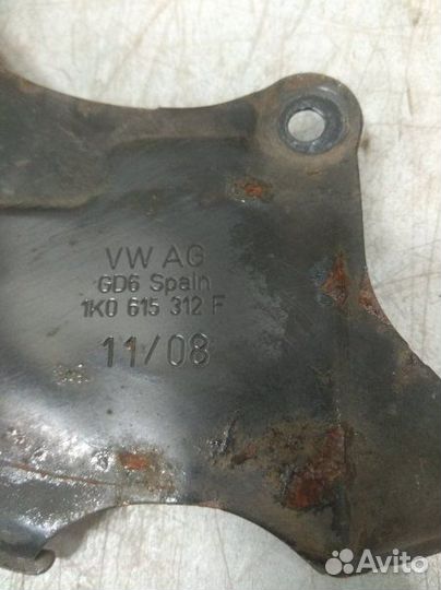 Пыльник тормозного диска передний правый