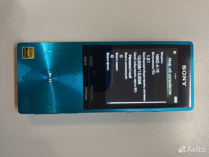 HI-FI MP3-плеер Sony Walkman NWZ-A15