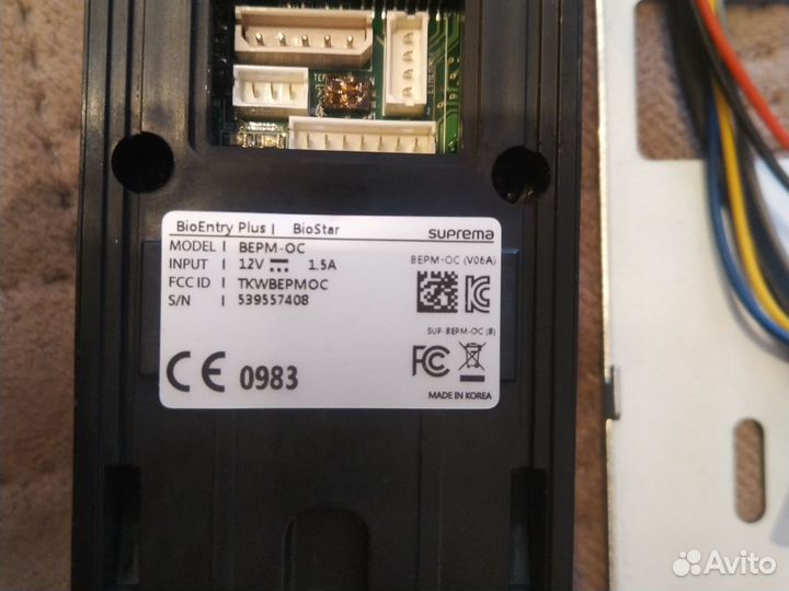 Биометрический считыватель Suprema bepm-OC