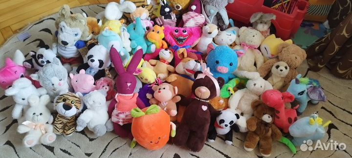 Мешок мягких игрушек