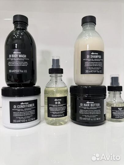 Davines oi шампунь кондиционер масло гель маска