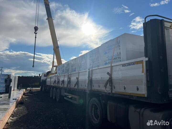 Газобетонные блоки с завода Бонолит