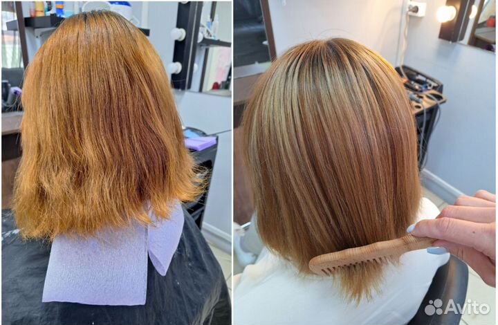 Услуги парикмахера/Окрашивание/Стрижки