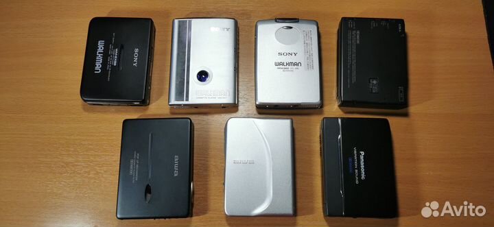 Кассетные плееры Sony Aiwa Panasonic