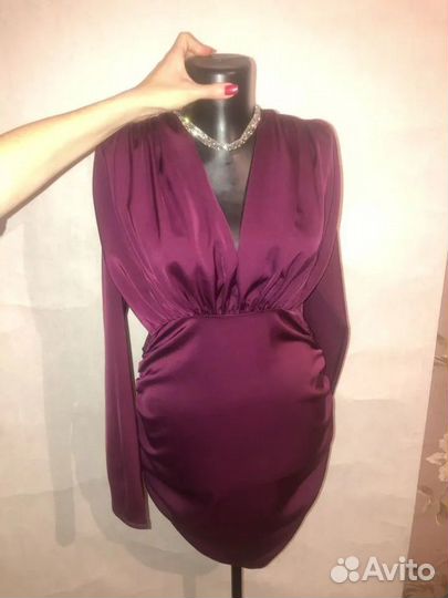 Шелковое платье