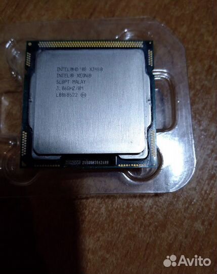 Процессор intel xeon X3480