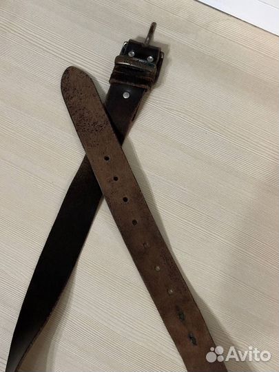 Ремень мужской из натуральной кожи Timbelt