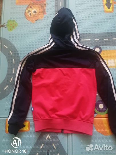 Спортивный костюм adidas для девочки 140см