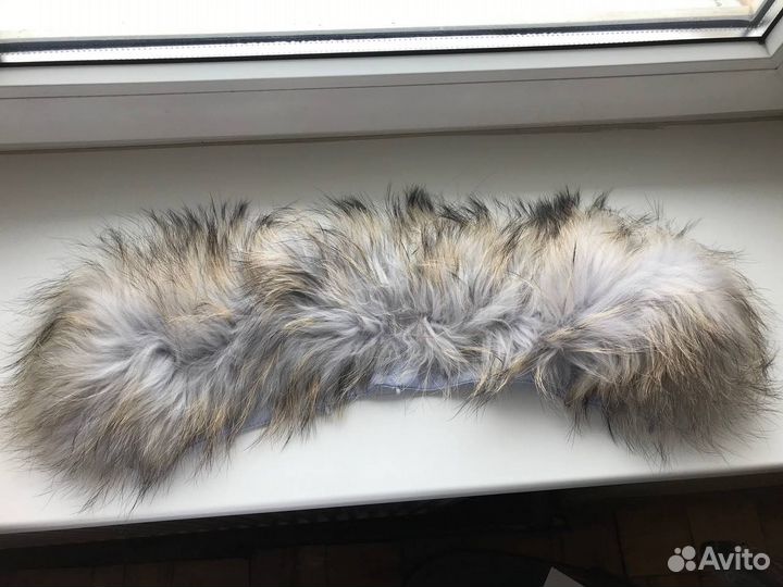 Мех воротник енот