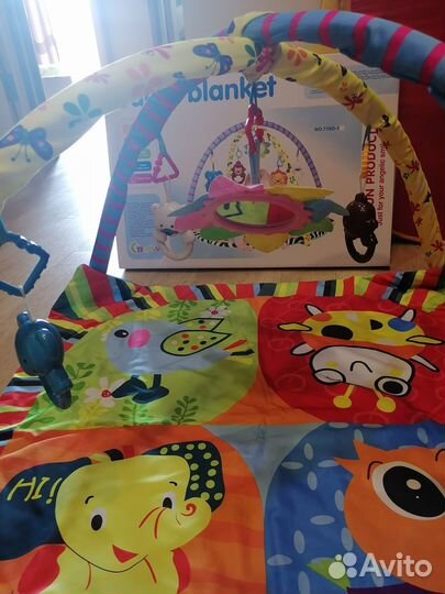 Детский развевающийся коврик