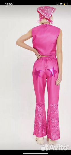 Костюм женский карнавальный барби ковбой