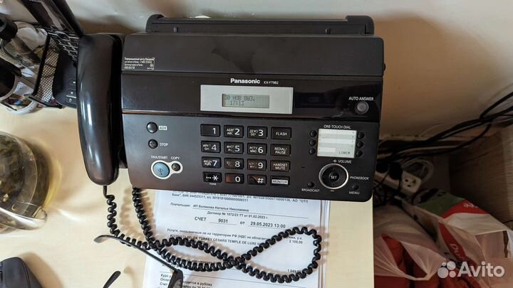 Факс panasonic