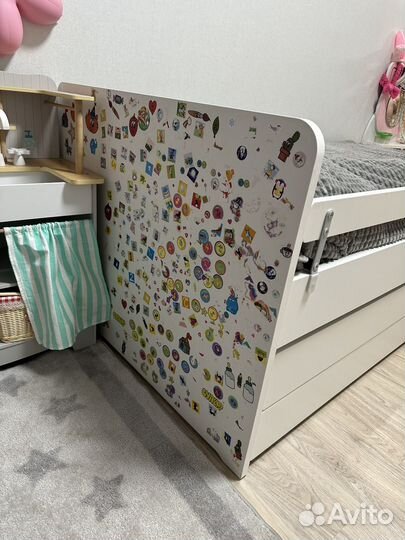 Кровать IKEA слэкт икеа