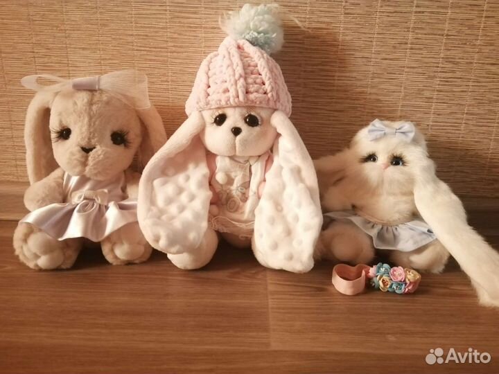 Зайки ручной работы