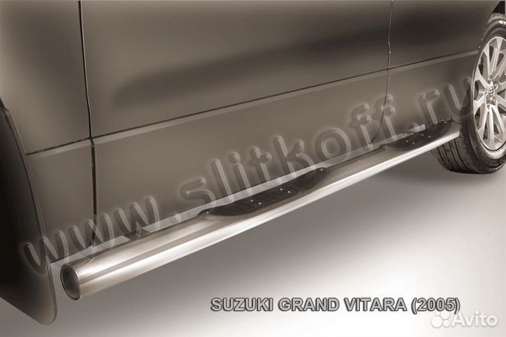 Защита порогов Suzuki grand vitara SGV08009